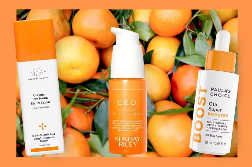 Best Vitamin C serums and skincare products